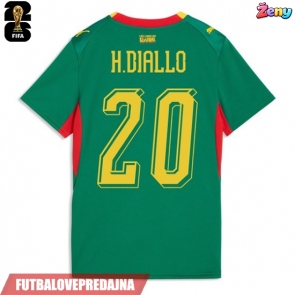 Lacne Ženy Futbalové dres Senegal Habib Diallo #20 MS 2026 Krátky Rukáv - Preč